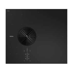 BORA PURSU2 hob Black Built-in 58 cm Zone induction hob 4 zone(s) Built-in hood