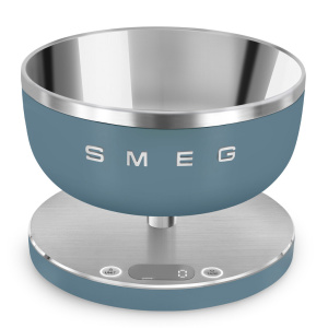 Smeg KSC01SBMWW kitchen scale Blue Countertop Round Electronic kitchen scale
