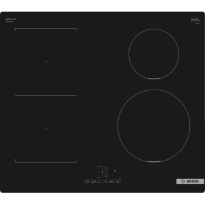 Bosch Serie 4 PWP611BB5B hob Black Built-in 60 cm Zone induction hob 4 zone(s)