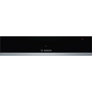 Bosch Serie 6 BIC510NS0B warming drawer 23 L 400 W Black, Stainless steel