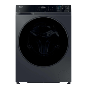 Haier HWD90BP14357GTUK washer dryer Freestanding Front-load Graphite