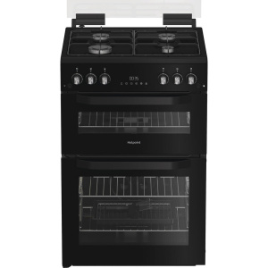 Hotpoint Double Cooker HTG6GDCB1