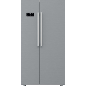 Hotpoint American Fridge Freezer - Silver with Dual No Frost Technology