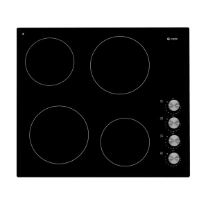Caple C809C hob Black Built-in 59 cm Ceramic hob 4 zone(s)