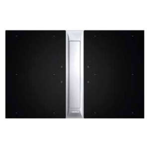 BORA PKAS3FI hob Black Built-in 85 cm Zone induction hob 2 zone(s) Built-in hood
