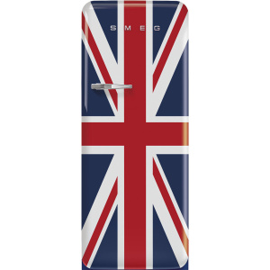 Smeg FAB28RDUJ6 combi-fridge Freestanding 270 L Blue, White, Red