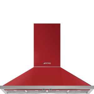 Smeg Portofino Hood KPF12RD Red