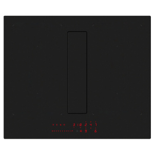 Miro 401010 Spectre Black Built-in 80 cm Zone induction hob 4 zone(s) Built-in hood
