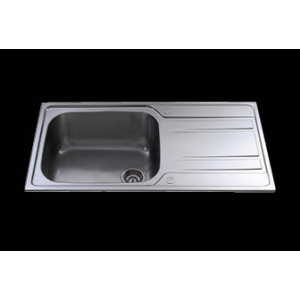 CDA KA71 Top-mounted sink Rectangular Stainless steel