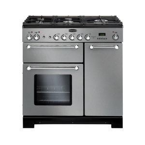 Rangemaster Kitchener 90 Range cooker Gas Stainless steel