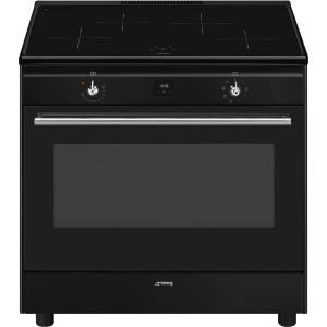 Smeg Concert Classic Cooker CX91IMBL Black