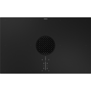 BORA PUXU2R X Pure Black Built-in 83 cm Zone induction hob 4 zone(s) Built-in hood