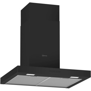 Neff D62BBC0S0B cooker hood Wall-mounted Black 365 m³/h