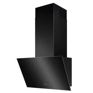 AEG DVX5661HB cooker hood Wall-mounted Black 710 m³/h