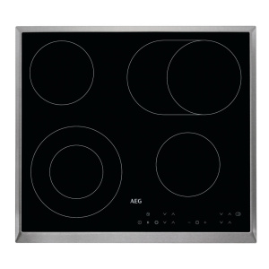 AEG HK634060XB Black Built-in 60 cm Ceramic hob 4 zone(s)