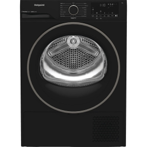 Hotpoint C HSD 82M BB UK tumble dryer Freestanding Front-load 8 kg Black