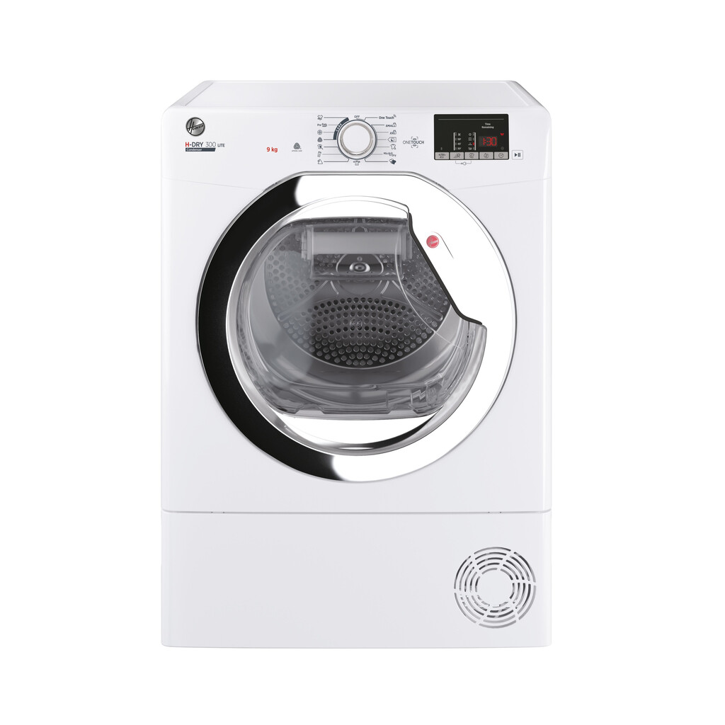Hoover H-DRY 300 LITE HLE C9DCE-80 tumble dryer Freestanding Front-load 9 kg White