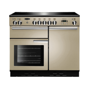 Rangemaster Professional+ 100 Ceramic Range cooker Electric Ceramic hob Cream