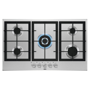 AEG HGX95320SM 949751022 hob Stainless steel Built-in 90 cm Gas 5 zone(s)