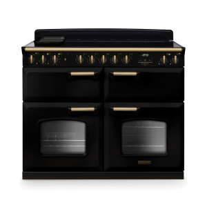 Rangemaster Classic Deluxe 110cm BC Induction Black/Antique Brass