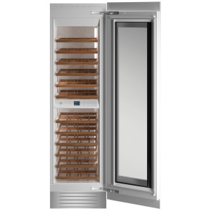 Bertazzoni WC605BRP2T wine cooler Compressor wine cooler Built-in Stainless steel 80 bottle(s)