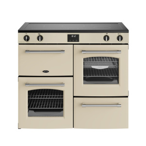 Belling 444411833 cooker Range cooker Electric Zone induction hob Cream