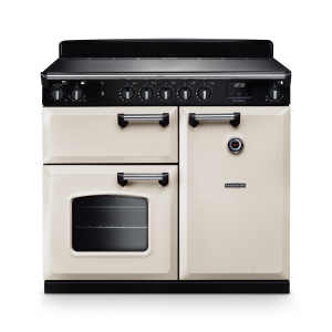 Rangemaster Classic 100cm Induction Pale Cream/Chrome