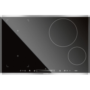 Grundig GIEI824470HX Black Built-in 80 cm Zone induction hob 4 zone(s)