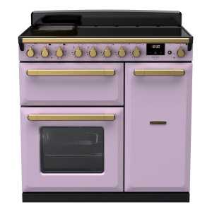 Rangemaster Estel Deluxe 90cm Induction Heather/Antique Brass