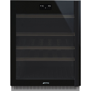 Smeg CVI638LWN3 wine cooler Thermoelectric wine cooler Built-in Black 38 bottle(s)