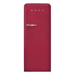 Smeg FAB28RDRB6 combi-fridge Freestanding 270 L Red