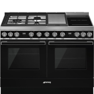Smeg Portofino Cooker CPF120IGMPBL Black