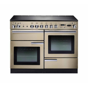 Rangemaster Professional + 110 Ceramic Freestanding cooker Electric Ceramic hob Black