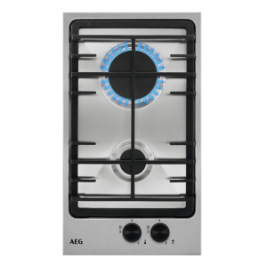 AEG HGX3220SM Stainless steel Built-in 30 cm Gas 2 zone(s)