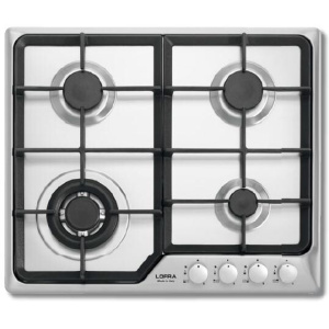 Lofra HDS690 Stainless steel Built-in 60 cm Gas 4 zone(s)