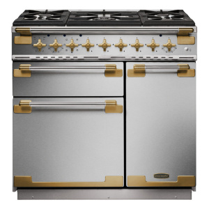 Rangemaster ELS90DFFSS/AB cooker Range cooker Electric Gas Stainless steel