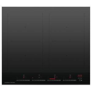 Fisher & Paykel CI604DTB4 hob Black Countertop 60 cm Zone induction hob 4 zone(s)