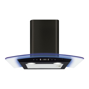 CDA EKP60BL cooker hood Wall-mounted Black 336 m³/h