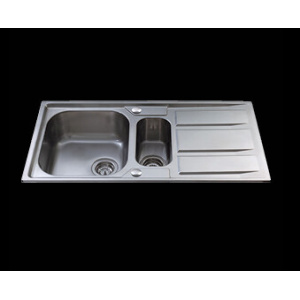 CDA KA82 Top-mounted sink Rectangular Stainless steel
