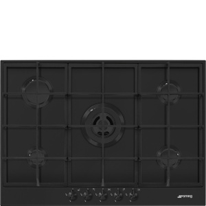Smeg Classic Hob PX375MB Matte Black