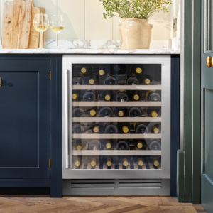 Caple Wi6142 Compressor wine cooler Undercounter Stainless steel 52 bottle(s)