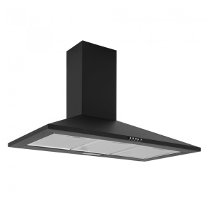 Caple CCH901BK cooker hood Wall-mounted Black 305 m³/h