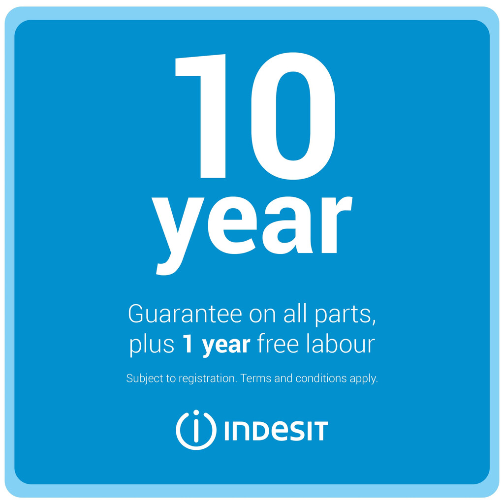 Indesit IKNH 1261 S4UK Freestanding 270 L Silver - Image 2