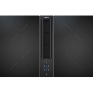 BORA CKA2HB hob Black Built-in 77 cm Ceramic hob 4 zone(s) Built-in hood