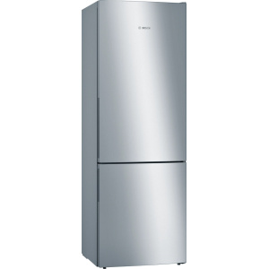 Bosch Serie 6 KGE49AICAG fridge-freezer Freestanding 419 L Stainless steel
