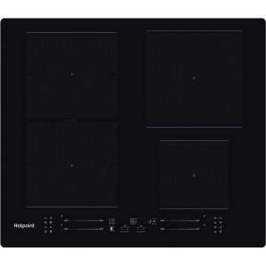 Hotpoint TS 5760F NE Black Built-in 59 cm Zone induction hob 4 zone(s)