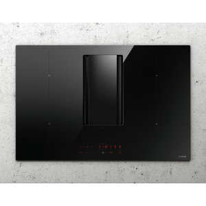 Elica NT-ALPHA NIKOLATESLA ALPHA BL/A/78 Black Built-in 78 cm Zone induction hob 4 zone(s) Built-in hood