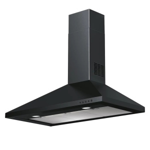De’Longhi DCH900BL cooker hood Wall-mounted Black 740 m³/h