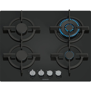 Siemens iQ500 EP6A6HI10 hob Black Built-in 59 cm Gas 4 zone(s)
