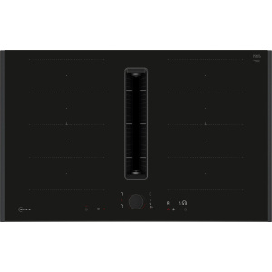 Neff V68AUX4C0 hob Black Built-in 80 cm Zone induction hob 4 zone(s) Built-in hood